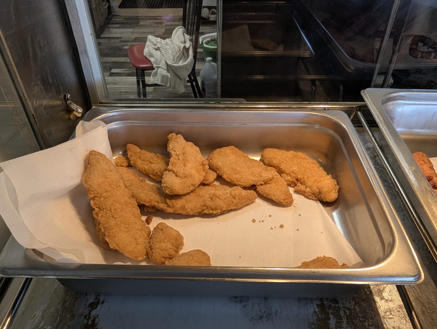 Crispy chicken strips