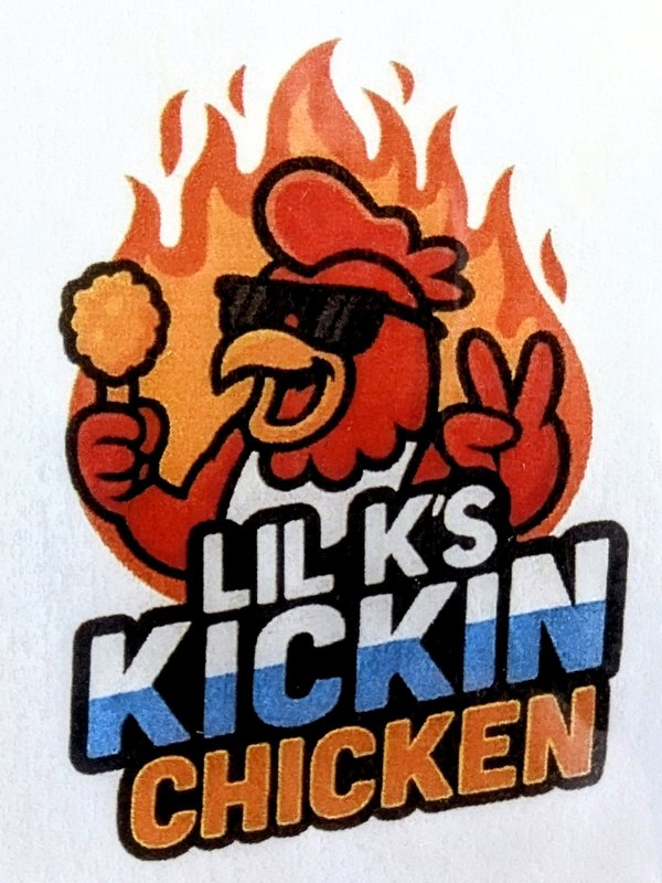 Lil K's Kickin Chicken logo